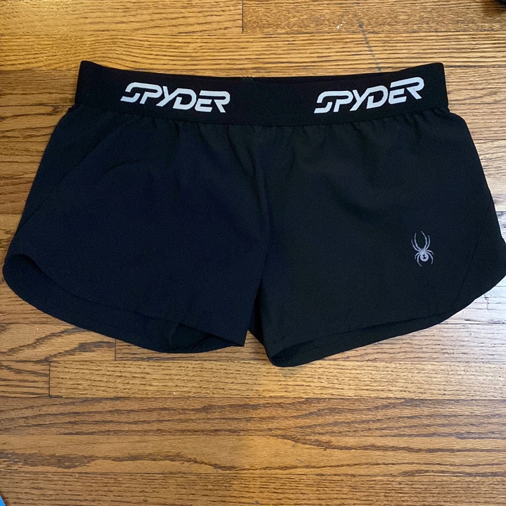 Spyder Black Shorts